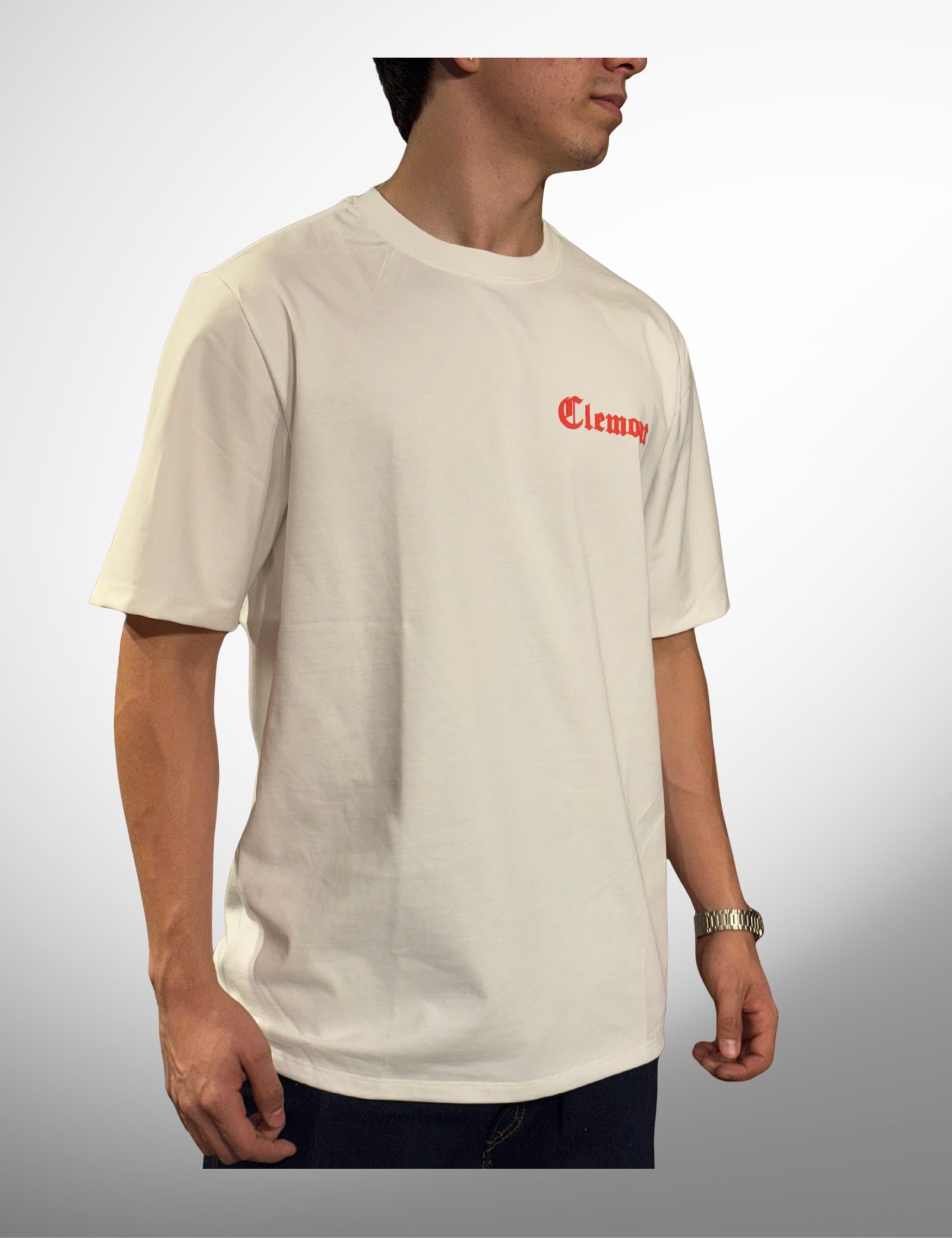 camiseta cuello redondo