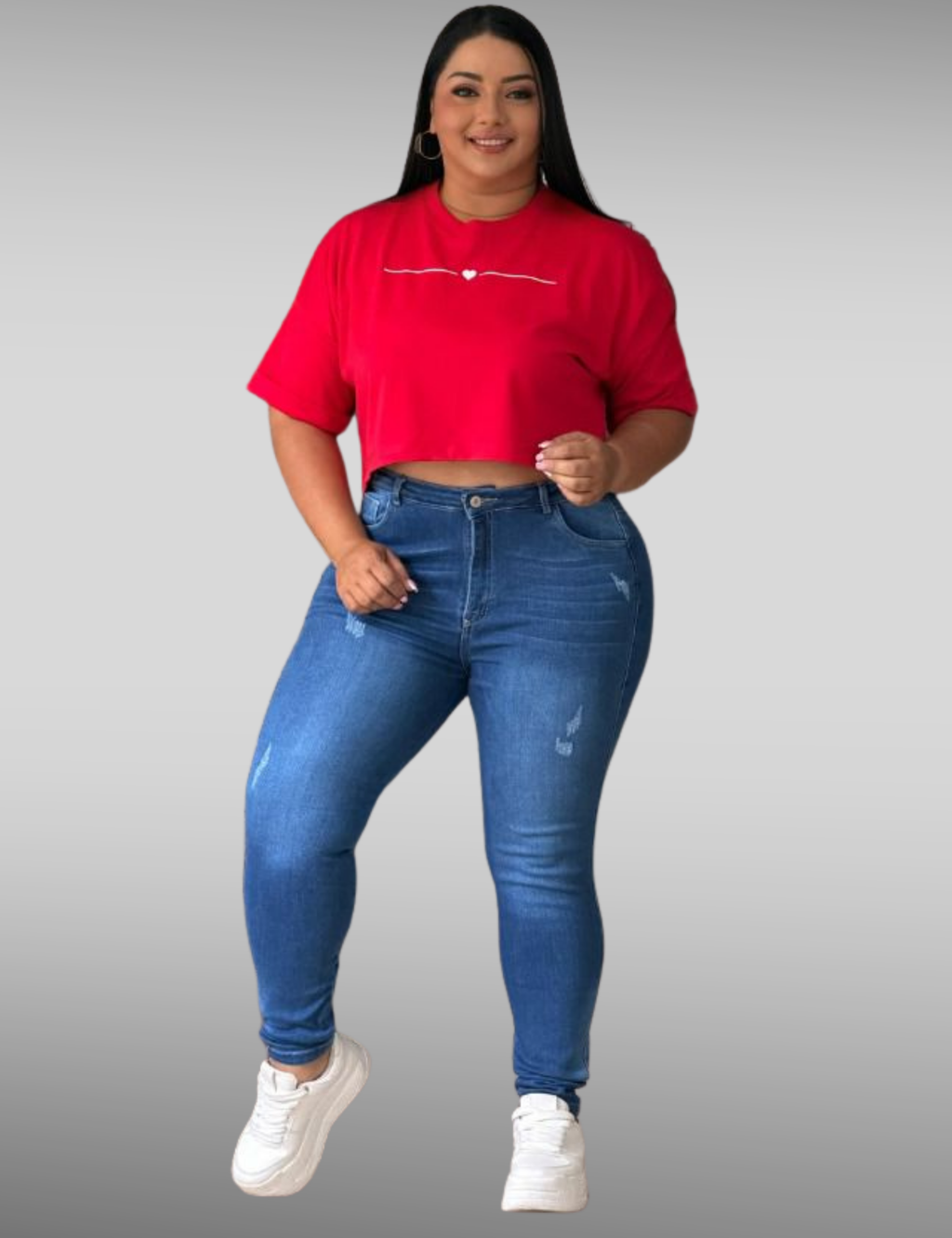 Skinny clasico plus licrado - 71019 - kashees