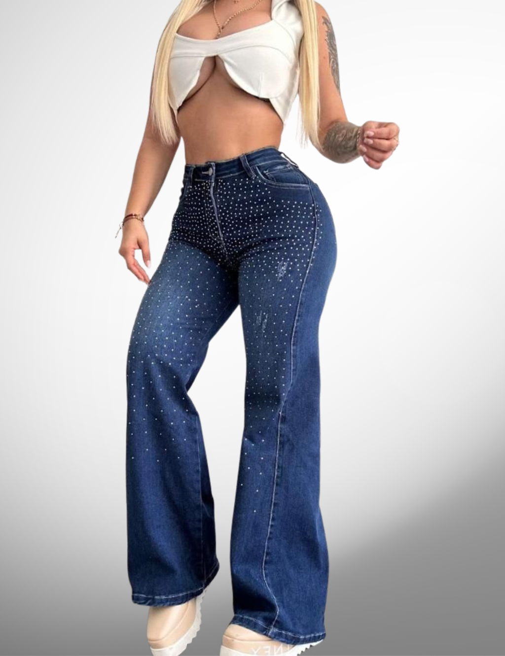 Palazzo licrado con pedrería - 1229