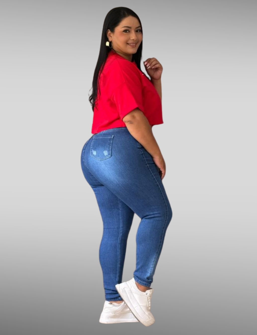 Skinny clasico plus licrado - 71019 - kashees