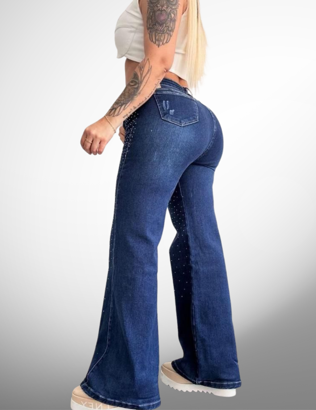 Palazzo licrado con pedrería - 1229