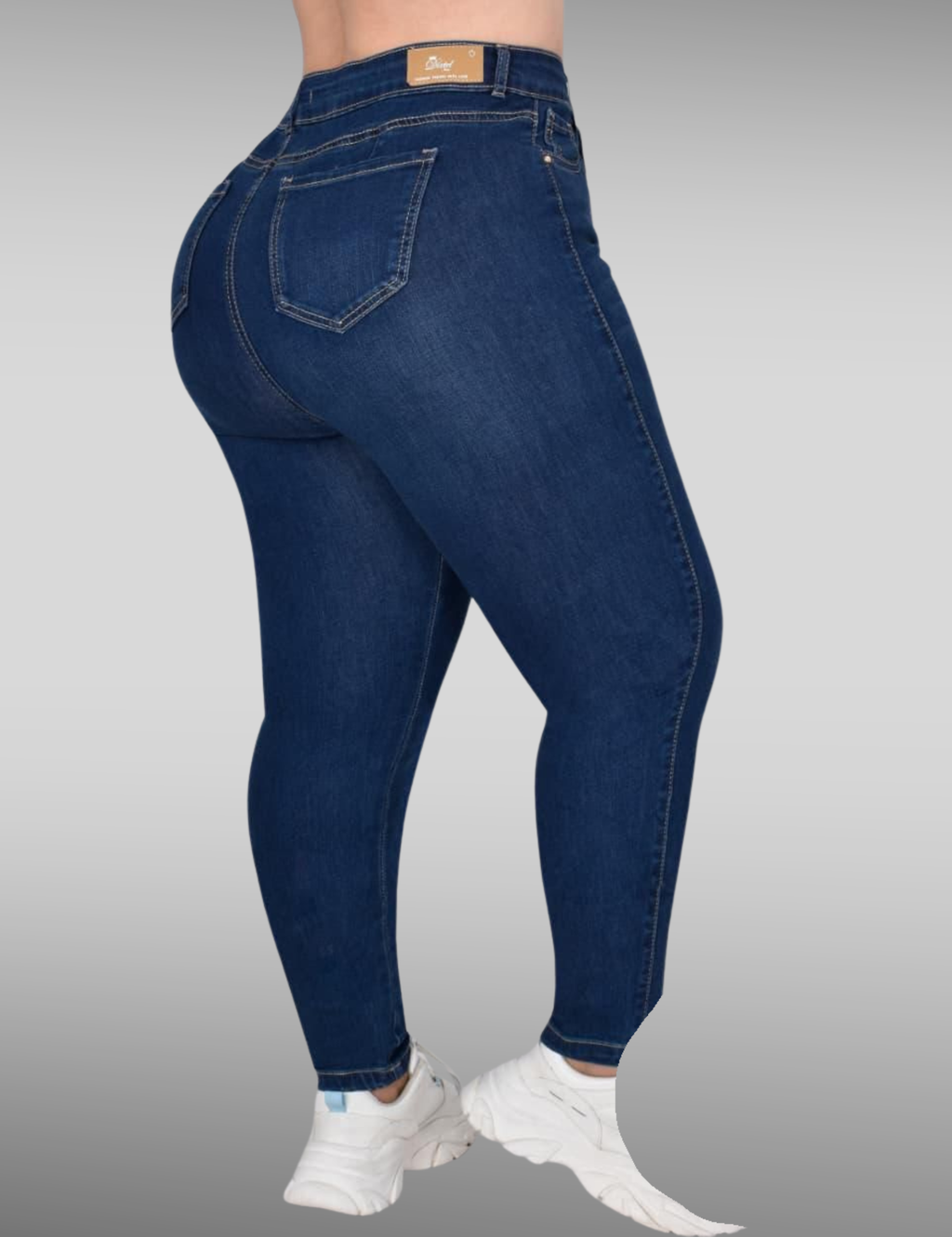 Skinny clasico plus licrado - 10084 - dixtel