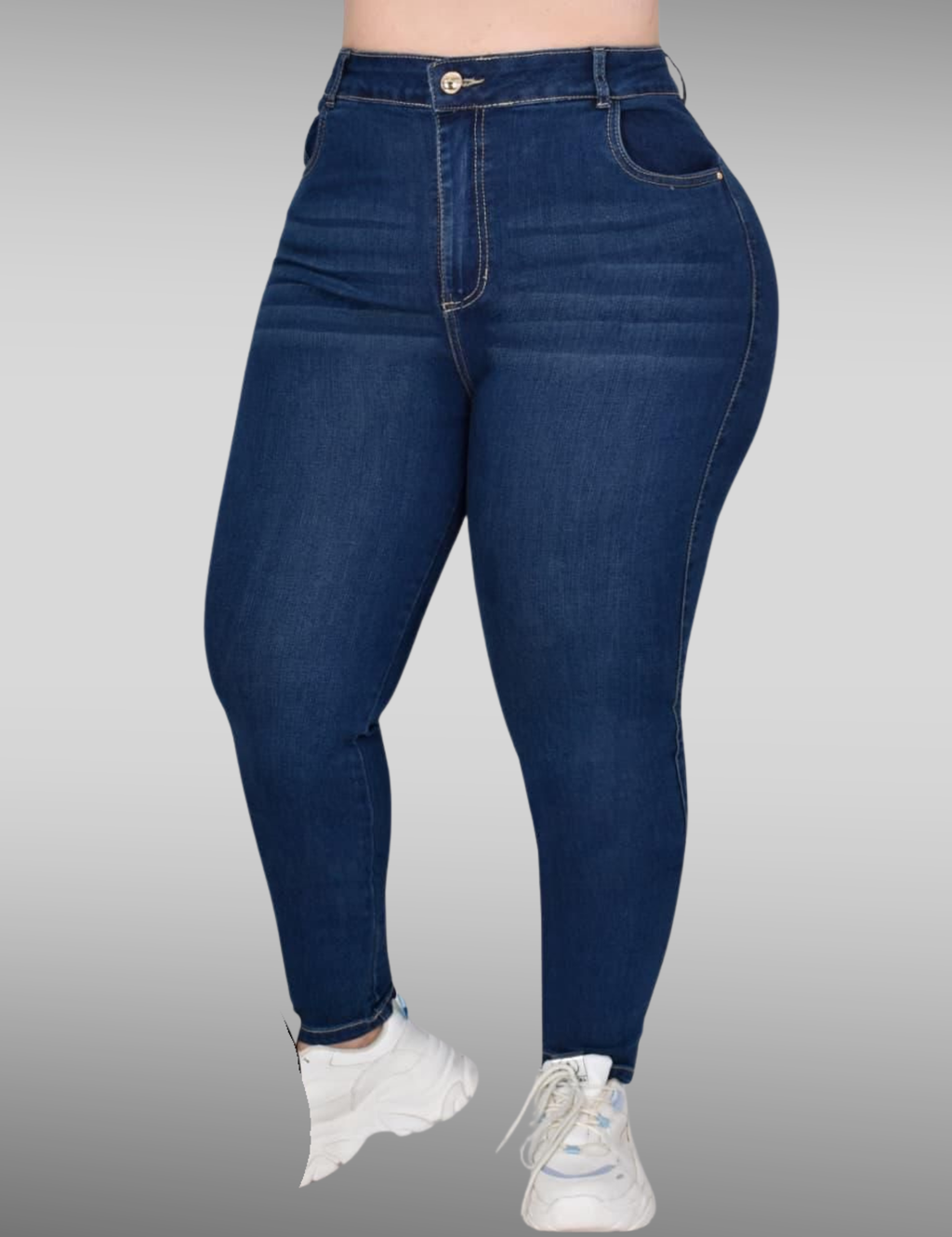 Skinny clasico plus licrado - 10084 - dixtel