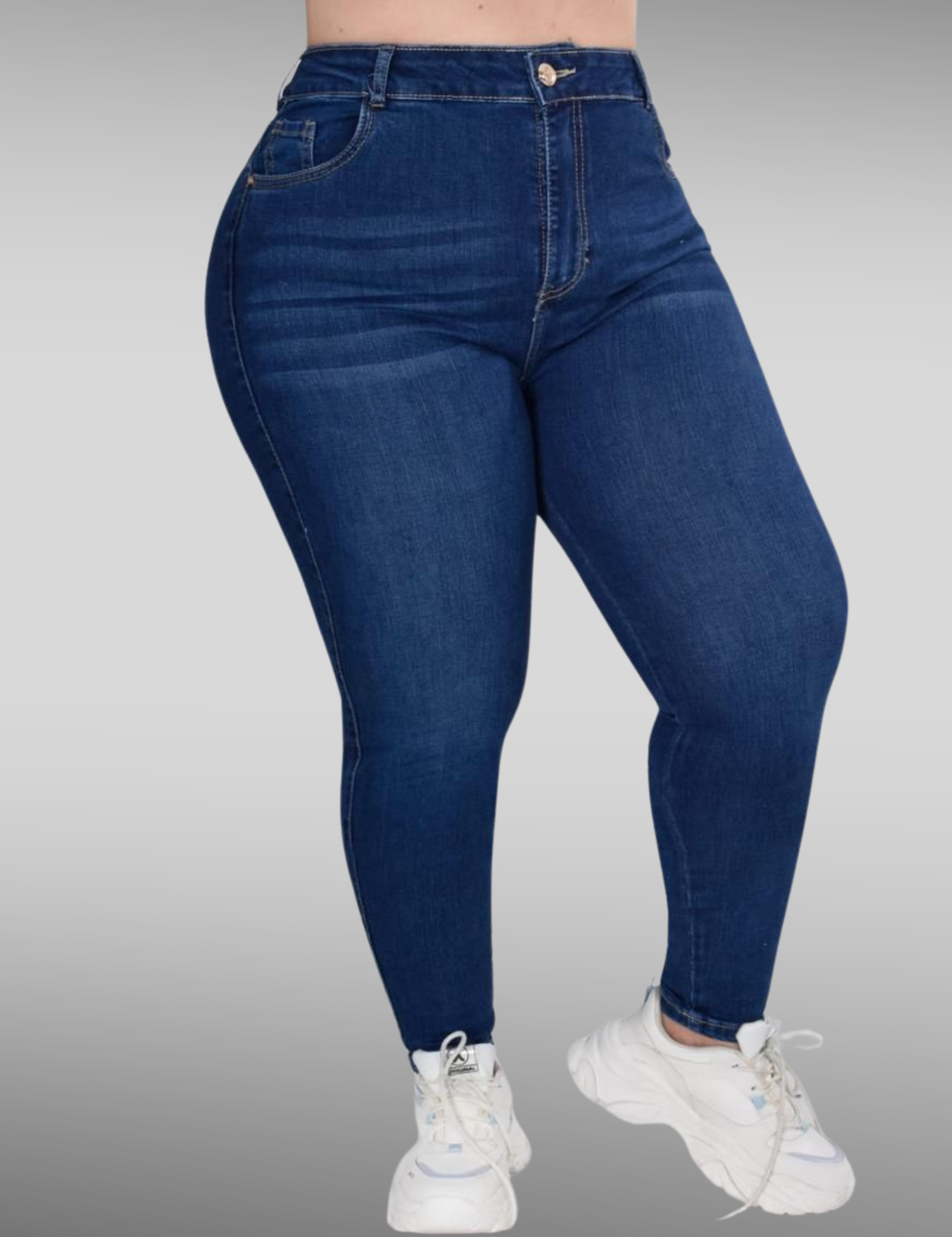 Skinny clasico plus licrado - 10082 - kashees
