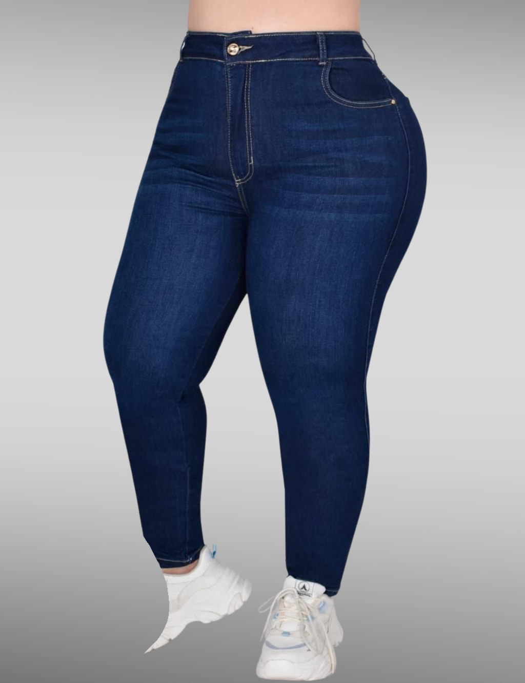 Skinny clasico plus licrado - 10083 - kashees