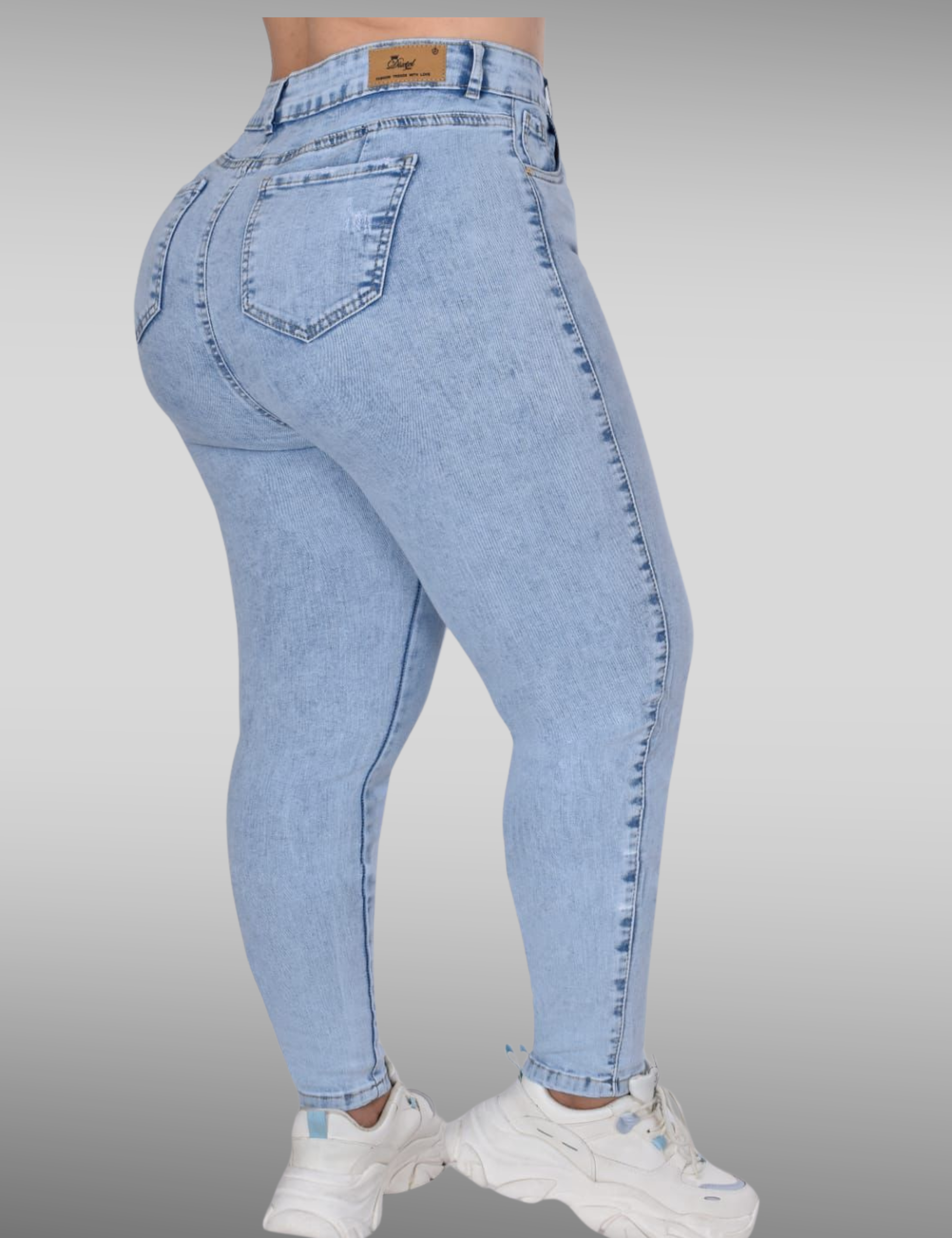 Skinny clasico plus licrado - 10080 - dixtel