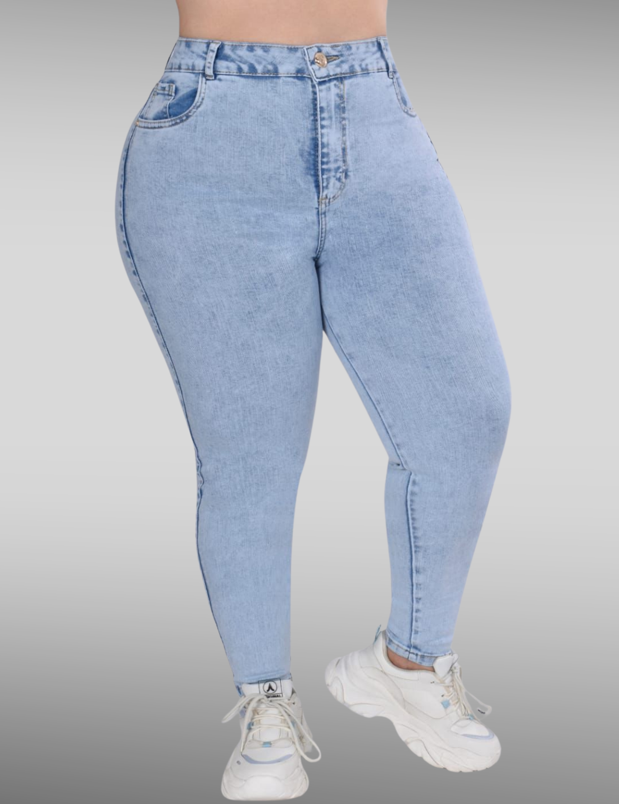 Skinny clasico plus licrado - 10080 - dixtel