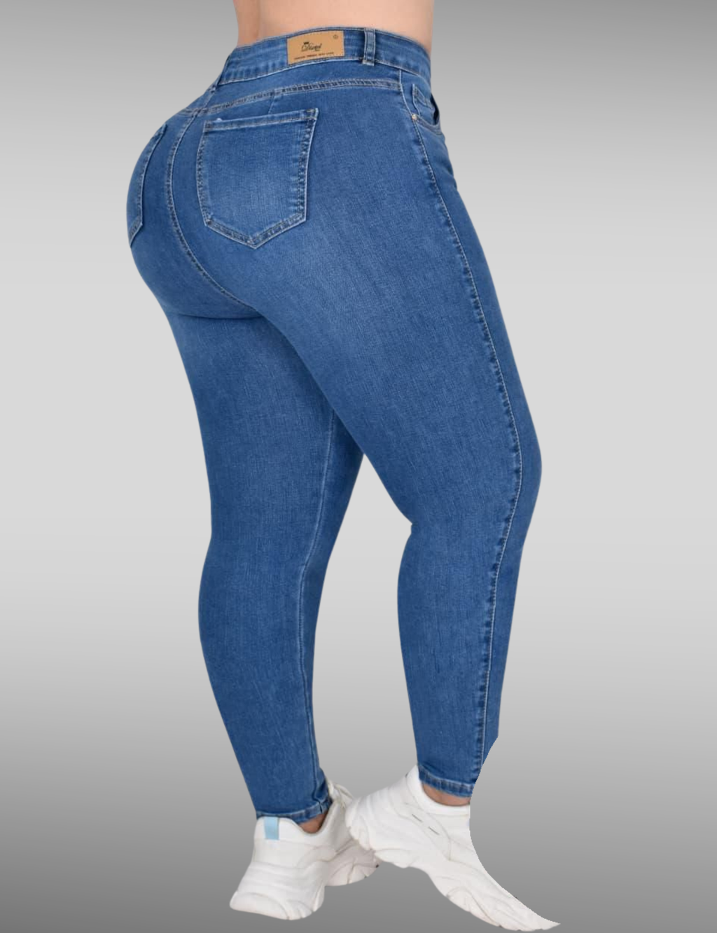Skinny clasico plus licrado - 10079 - dixtel