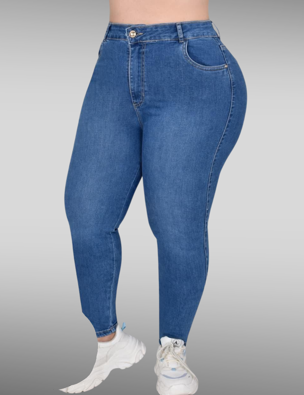 Skinny clasico plus licrado - 10079 - dixtel