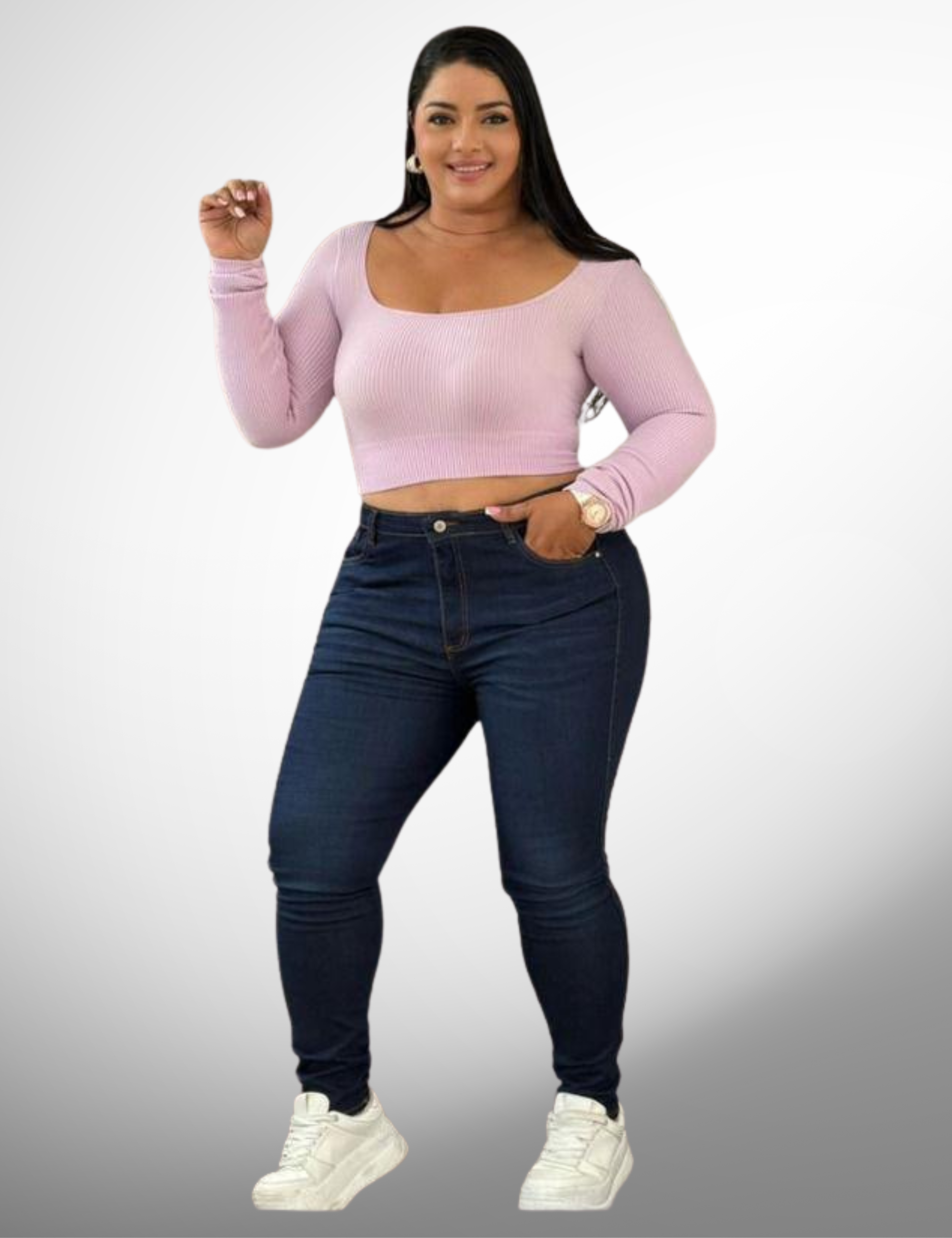 Jeans Skinny Talla Plus - 71013-1