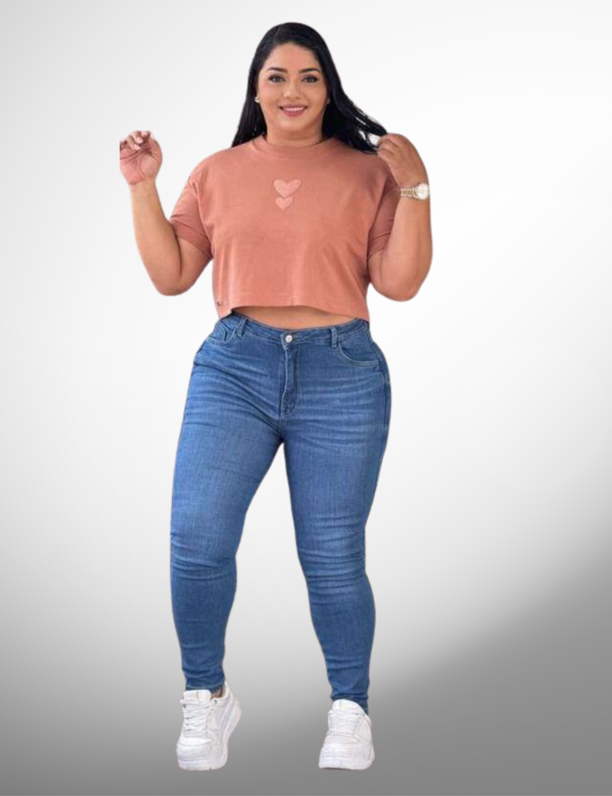 Jeans Skinny Talla Plus - 71008