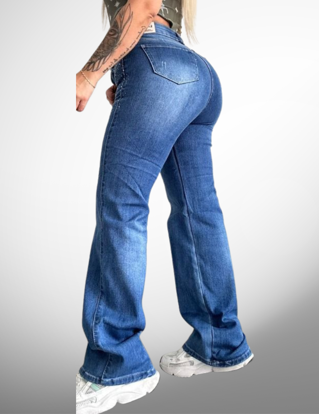 Palazzo licrado con pedrería - 62076-2