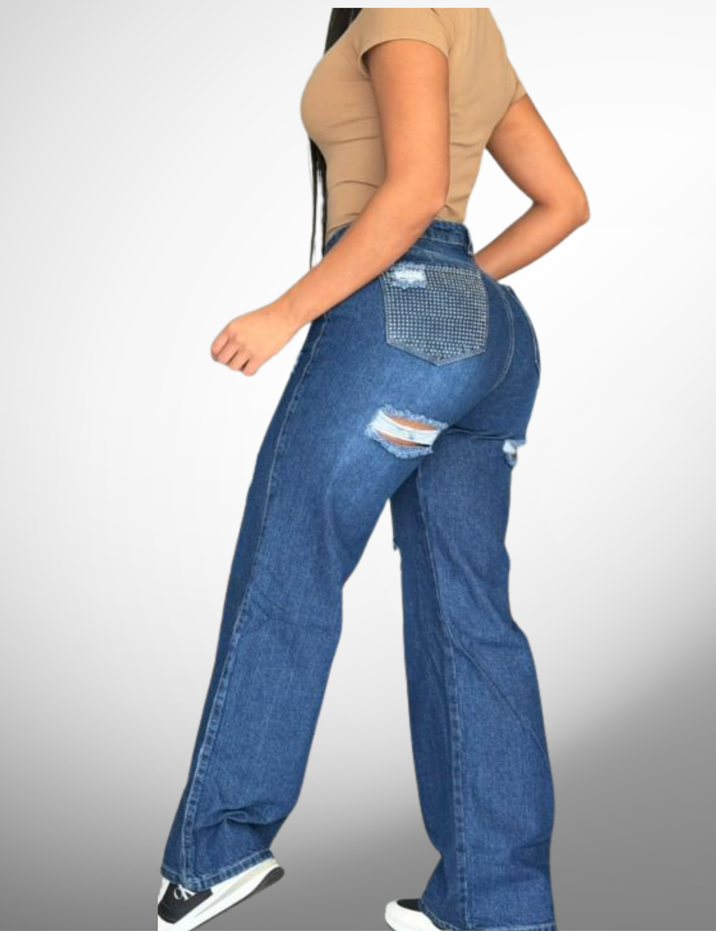 Palazzo rígido con pedrería - 62125-1