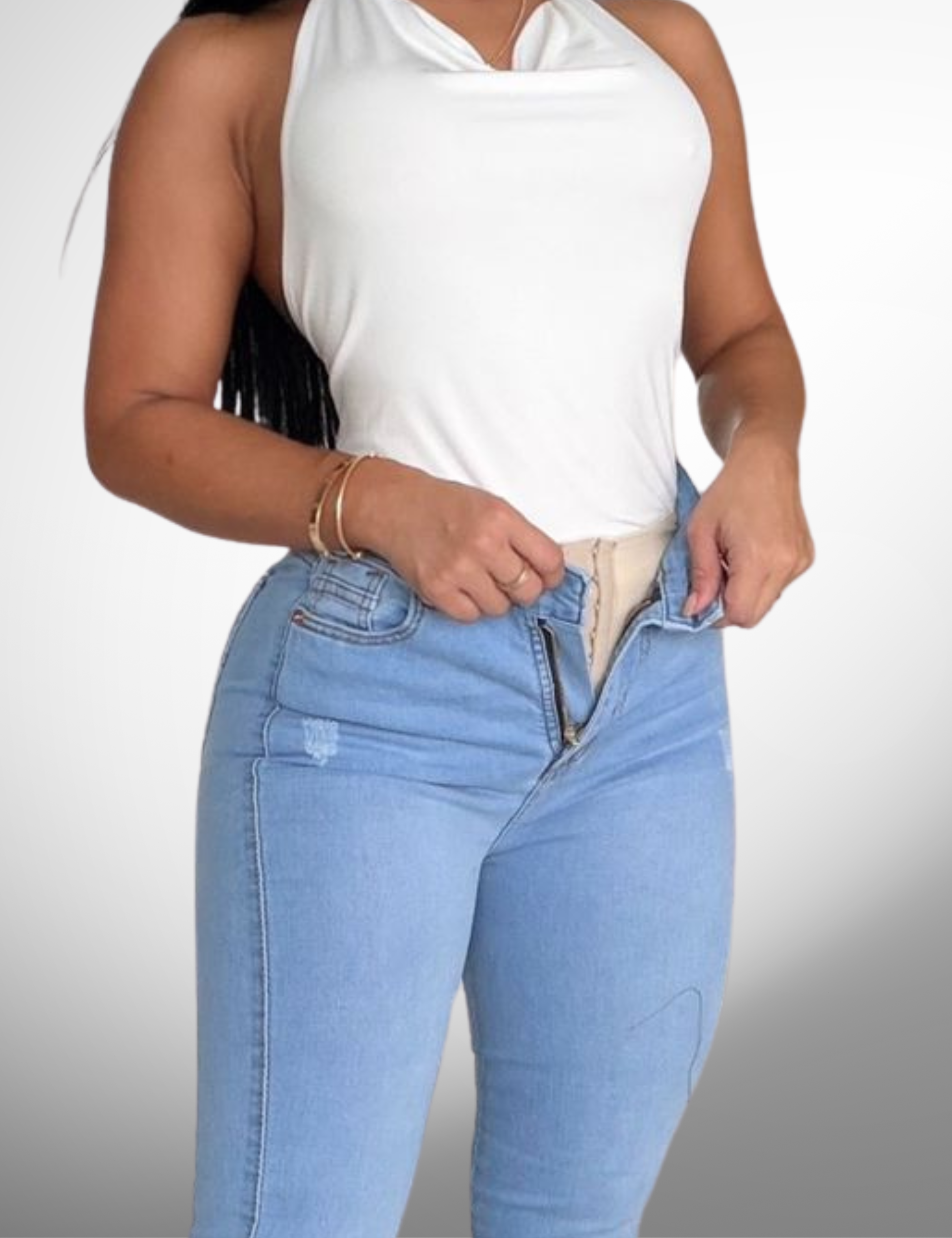 Skinny licrado con faja - slevisCF