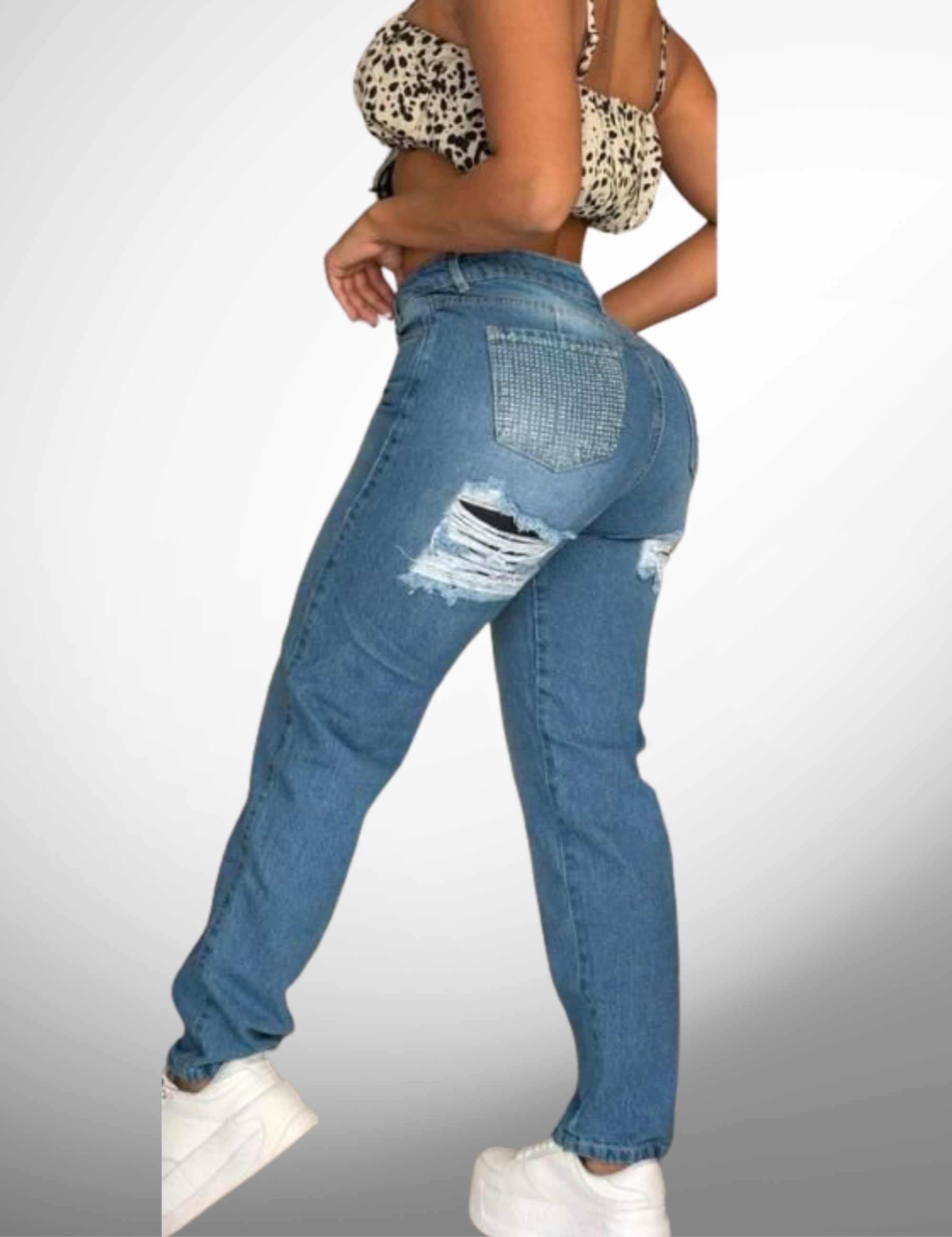 Boyfriend rígido tipo europeo - 62123