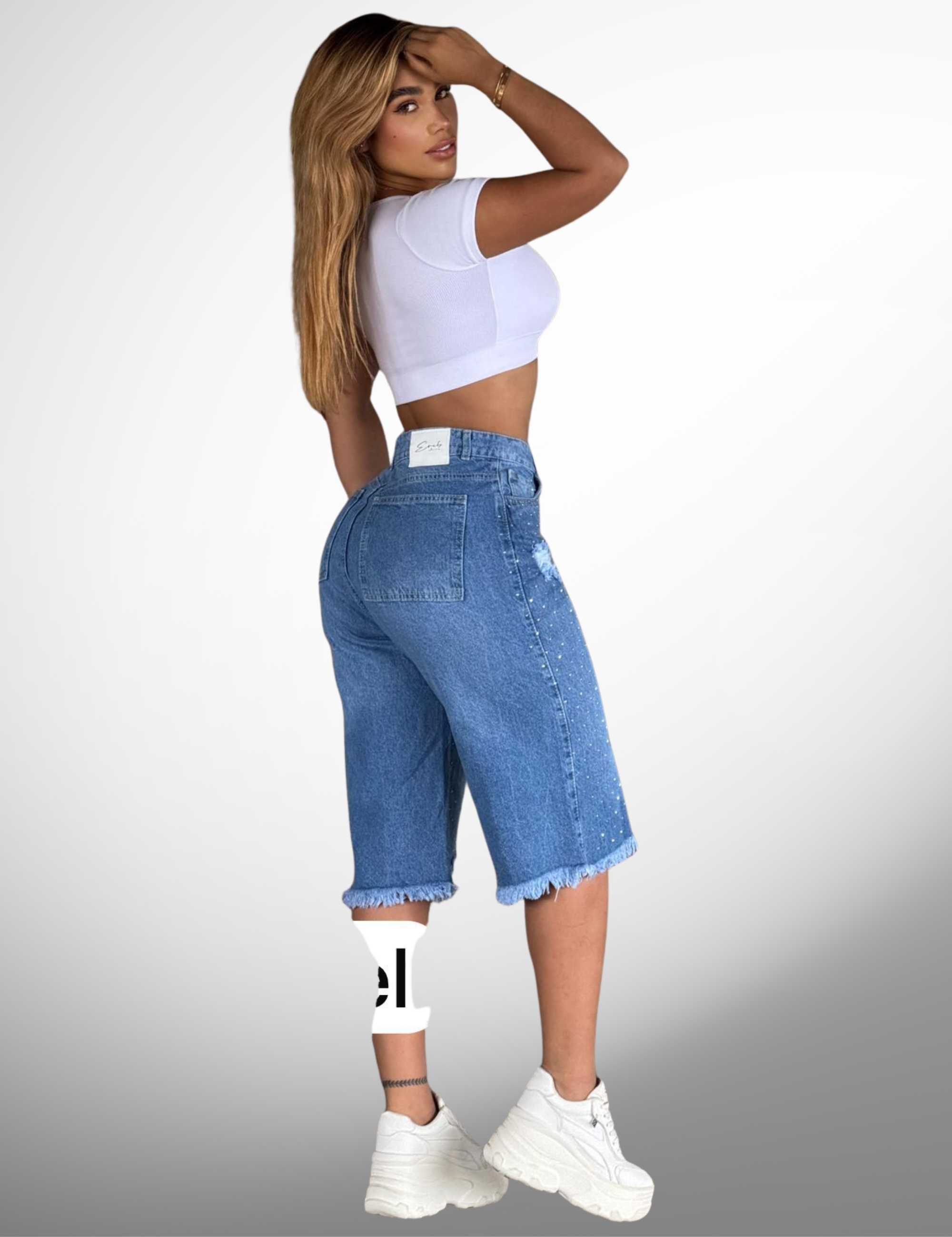 Capri rígido con pedrería - dixtel