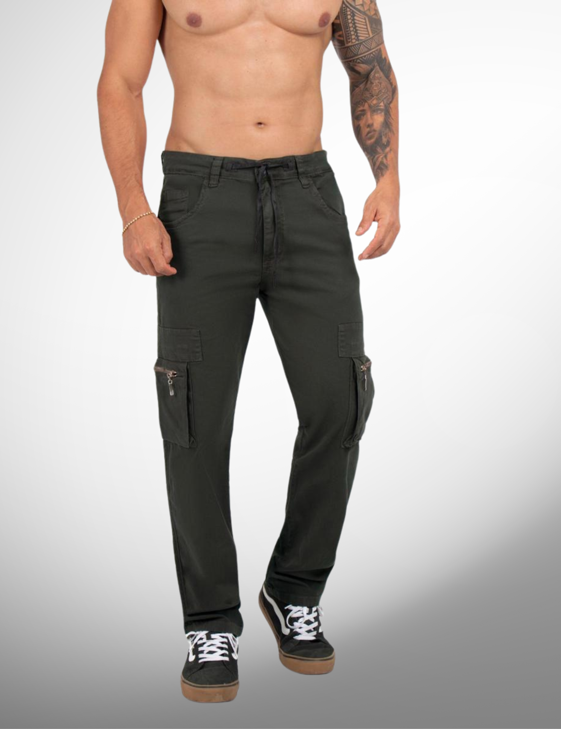 CARGO HOMBRES DRILL - BOTA RECTA (Copia)