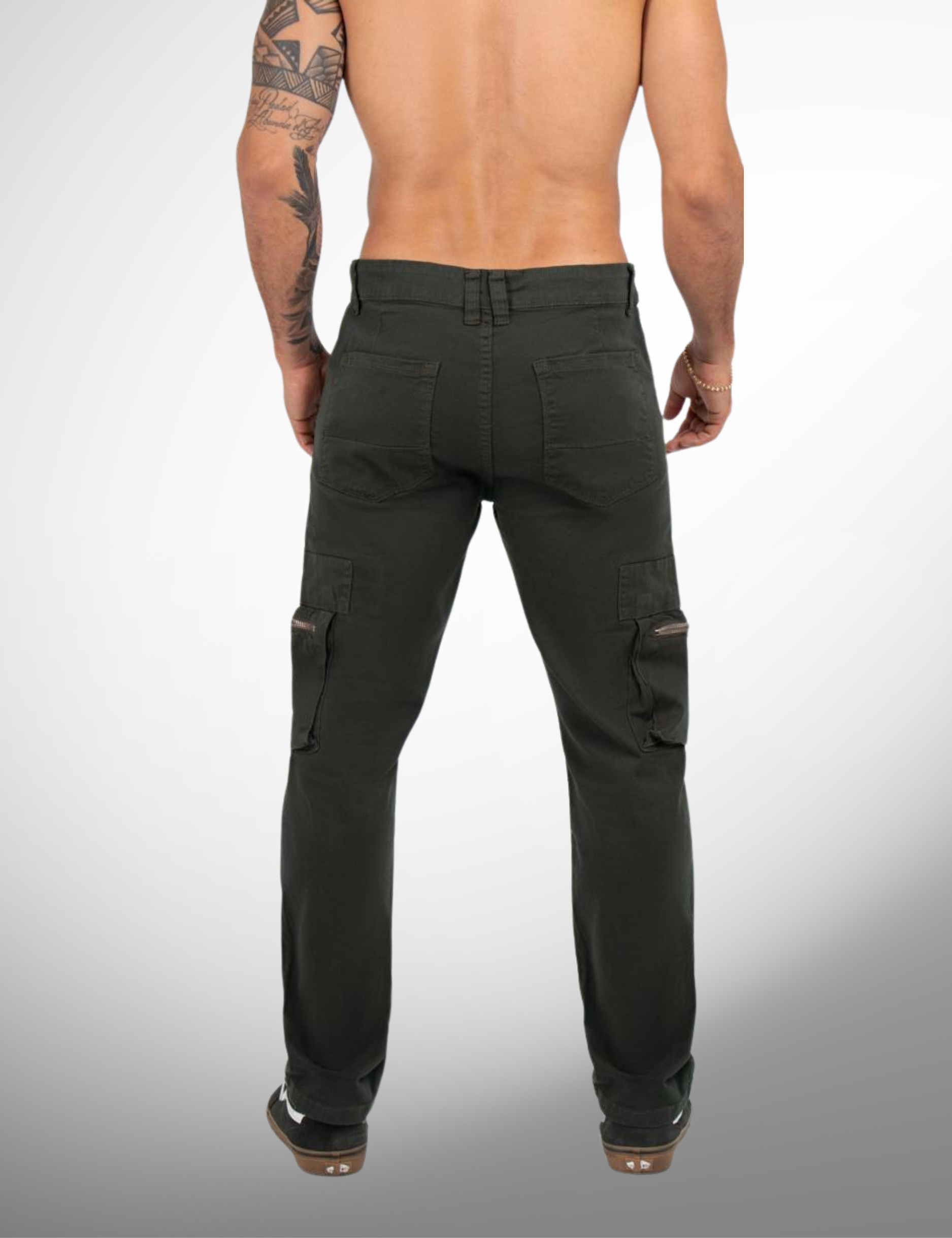 CARGO HOMBRES DRILL - BOTA RECTA (Copia)