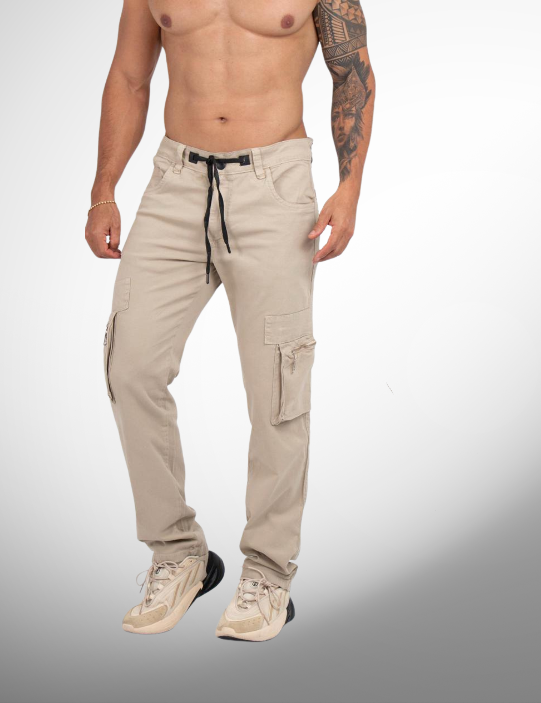 CARGO HOMBRES DRILL - BOTA RECTA (Copia)