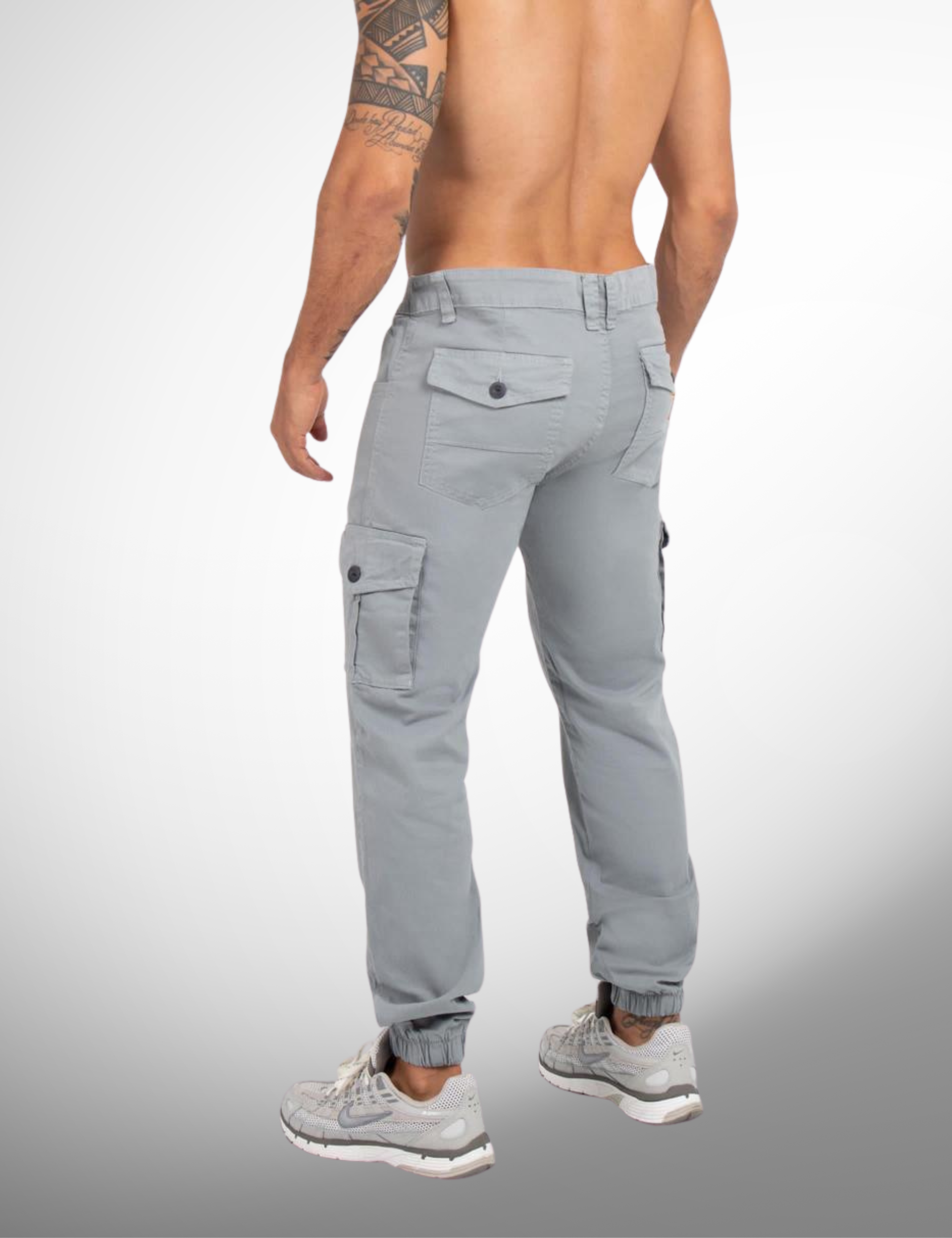 CARGO HOMBRES DRILL - BOTA RECTA - JOGER