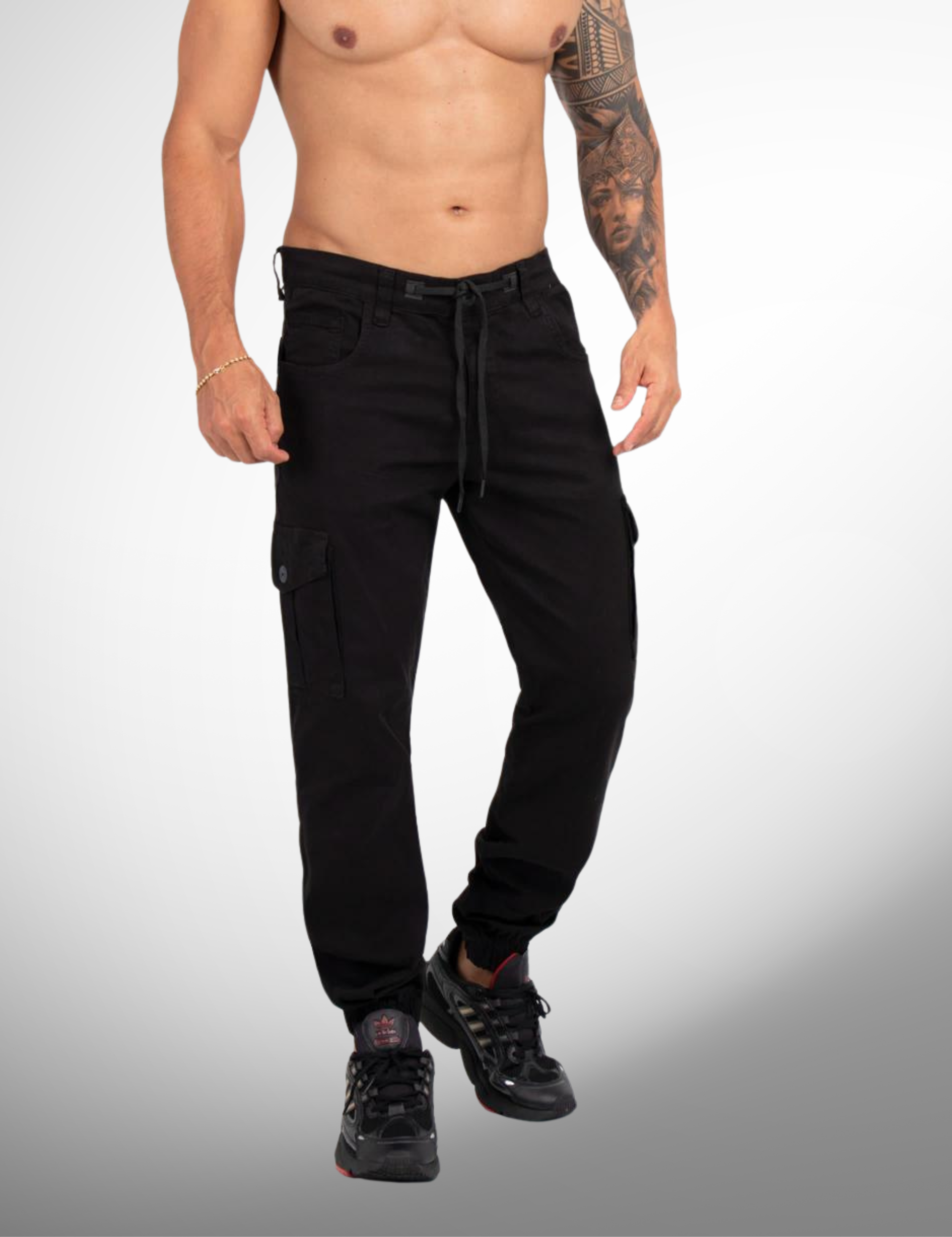 CARGO HOMBRES DRILL - BOTA RECTA - JOGER