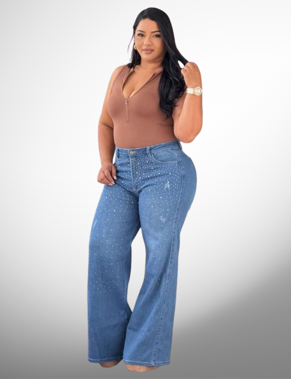 Palazzo plus con pedrería