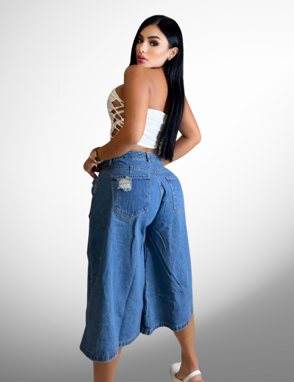 Capri rigido con pedrería - 67028