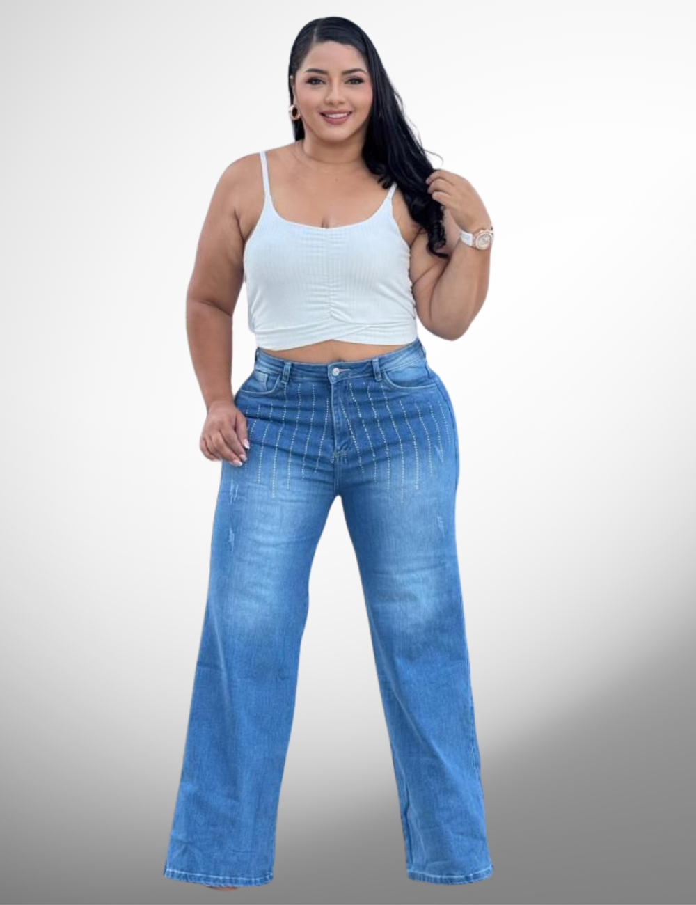 Palazzo plus con pedrería