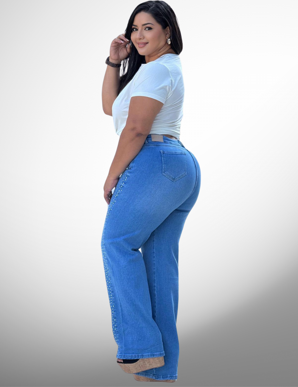 Palazzo plus con pedrería