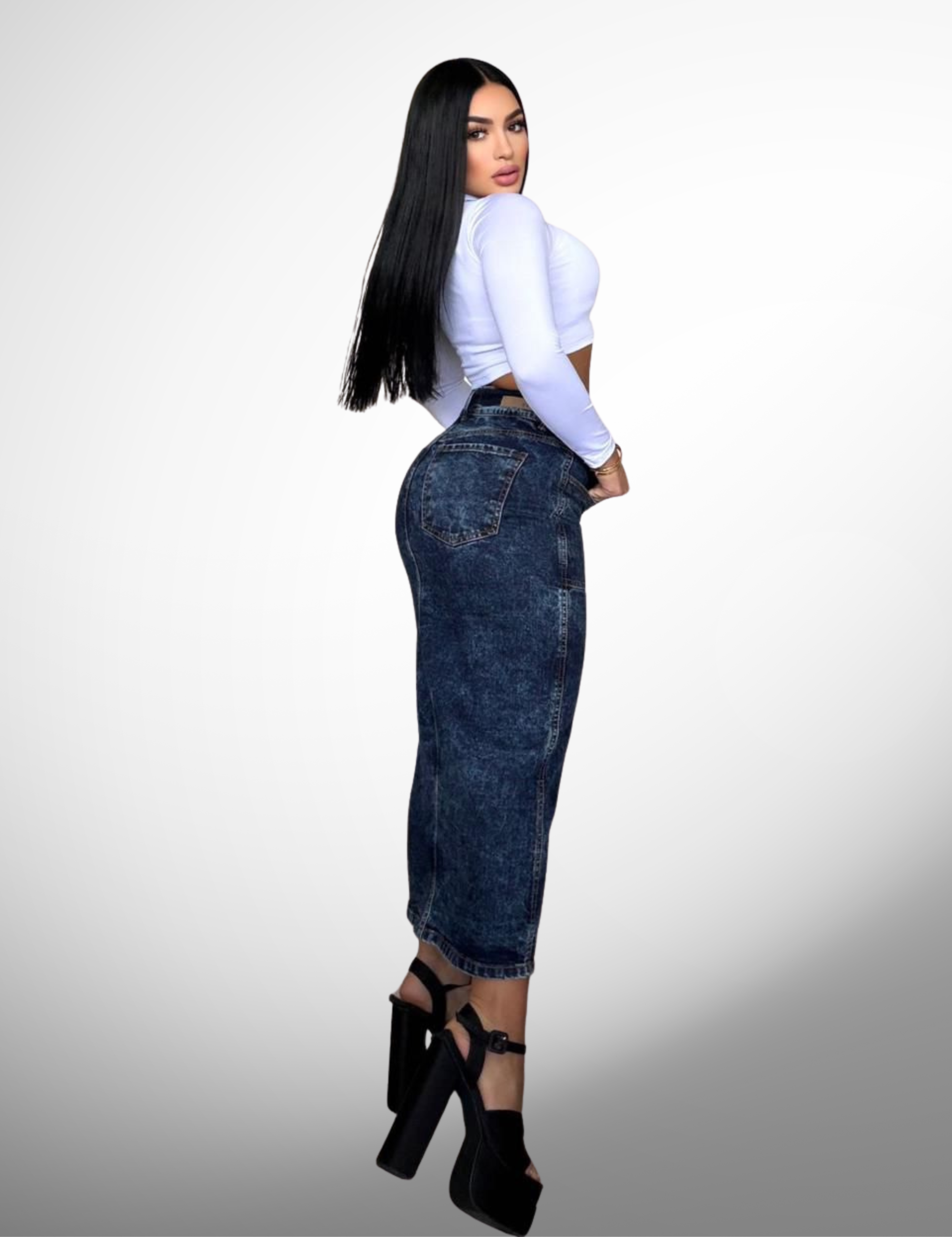 Falda larga Licrada - cello