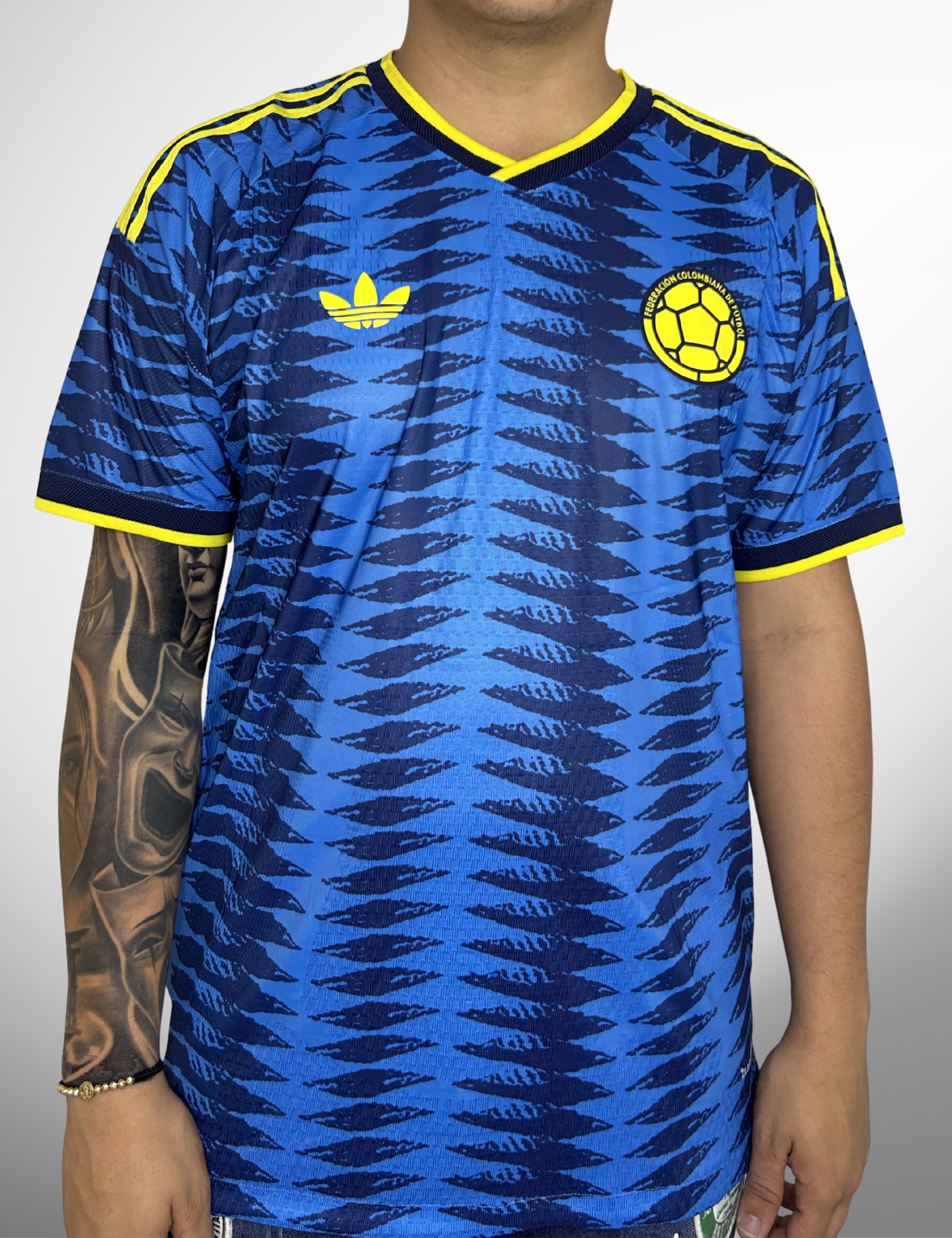 camiseta selección Colombia azul