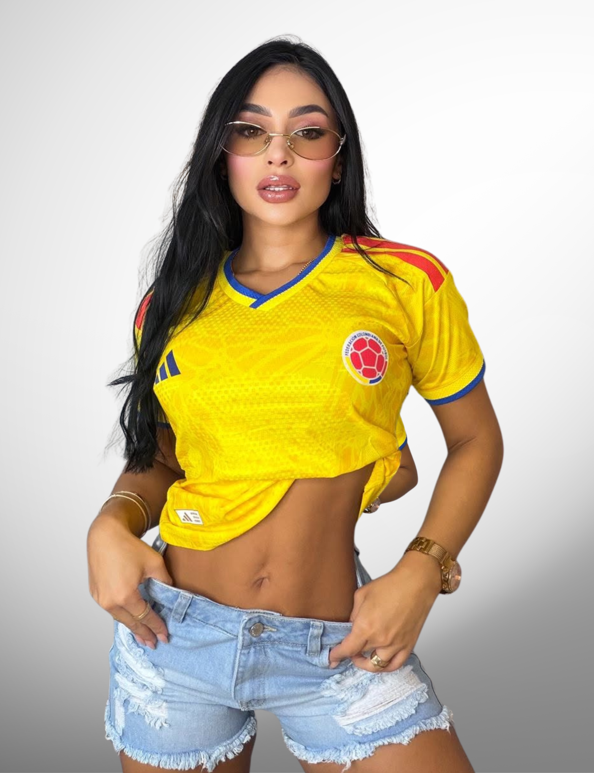 Camiseta selección Colombia para  mujer