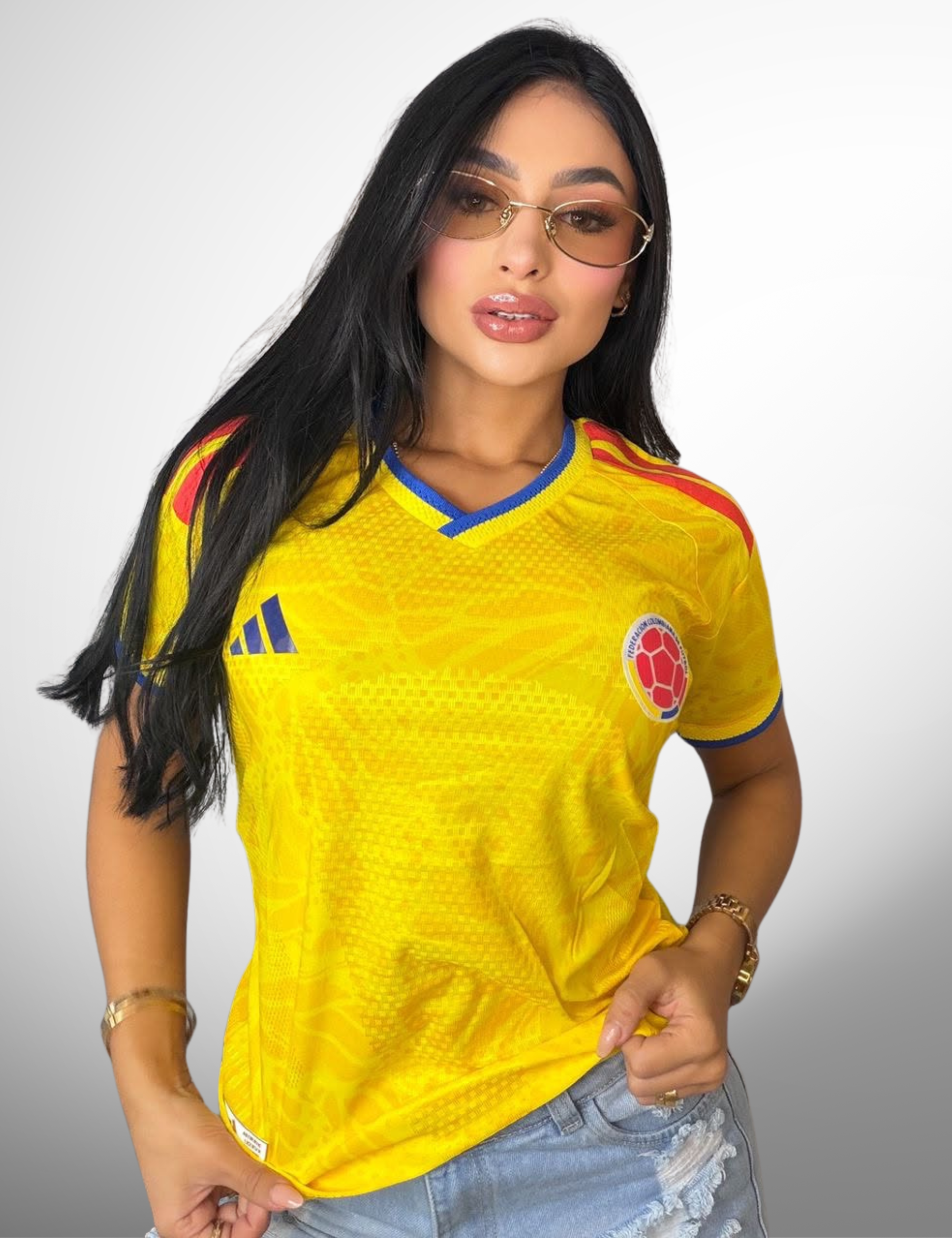 Camiseta selección Colombia para  mujer