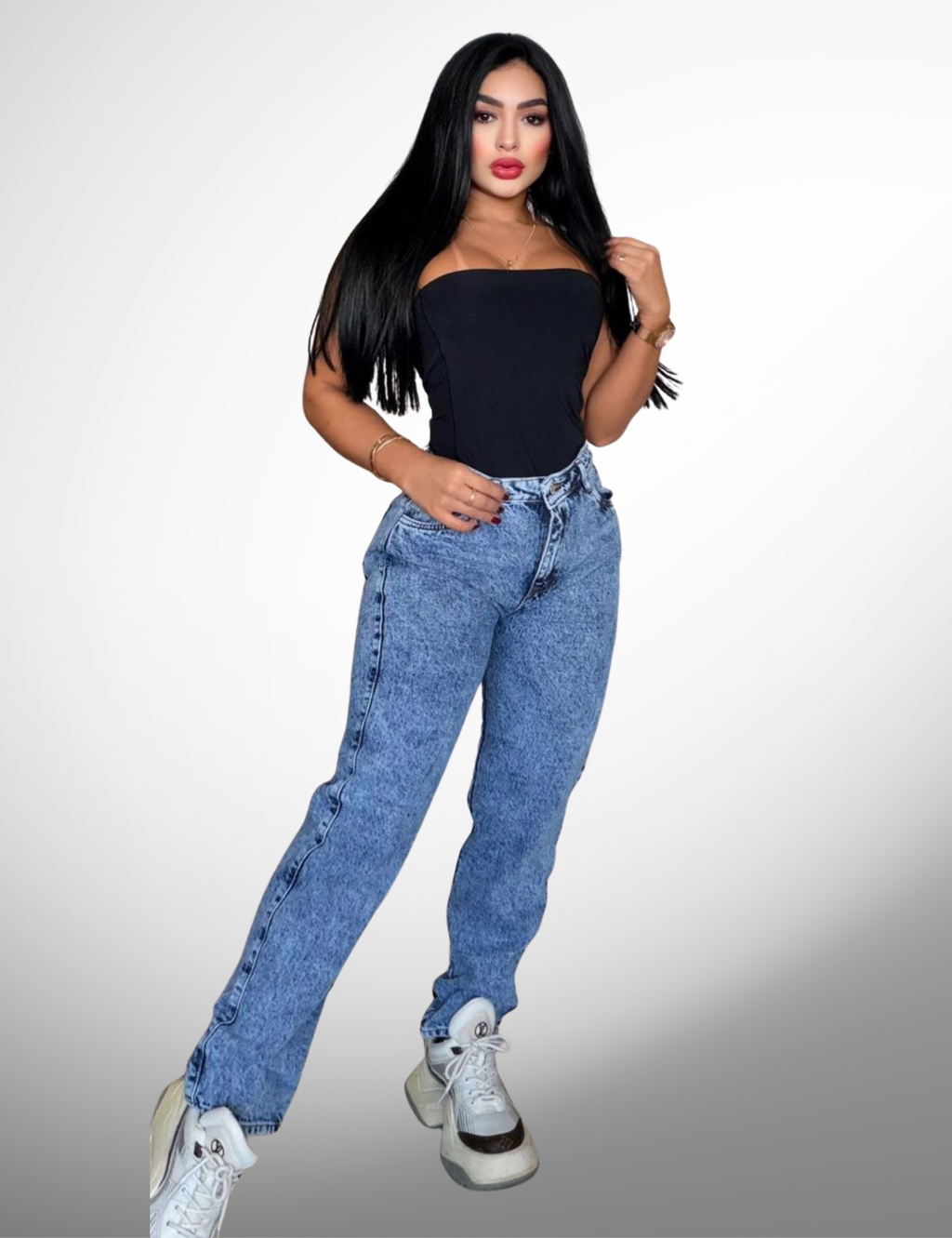 Boyfriend rigido - 62110