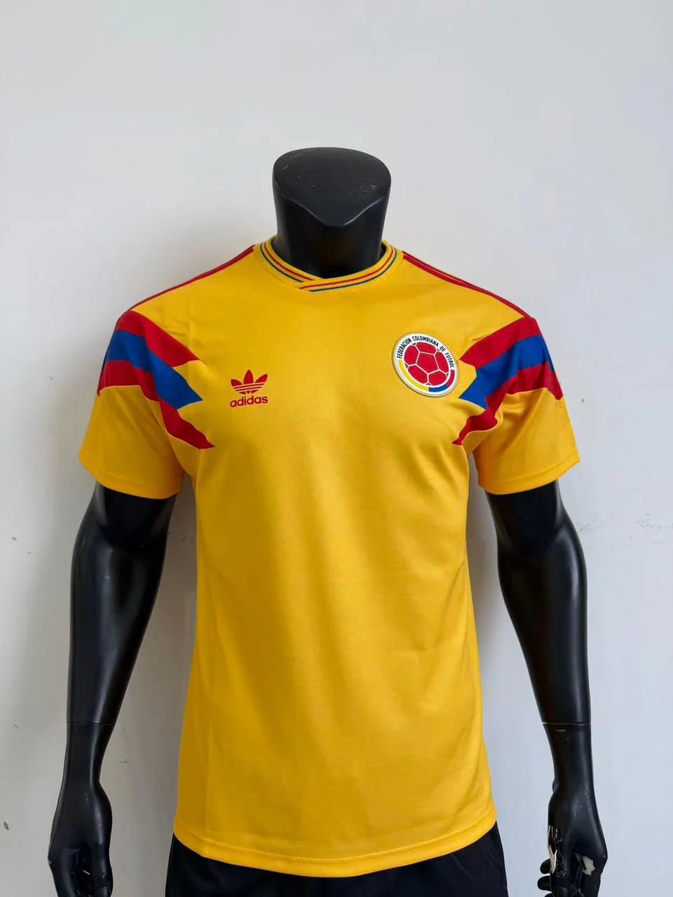 Camiseta selección colombia retro 90 - amarilla