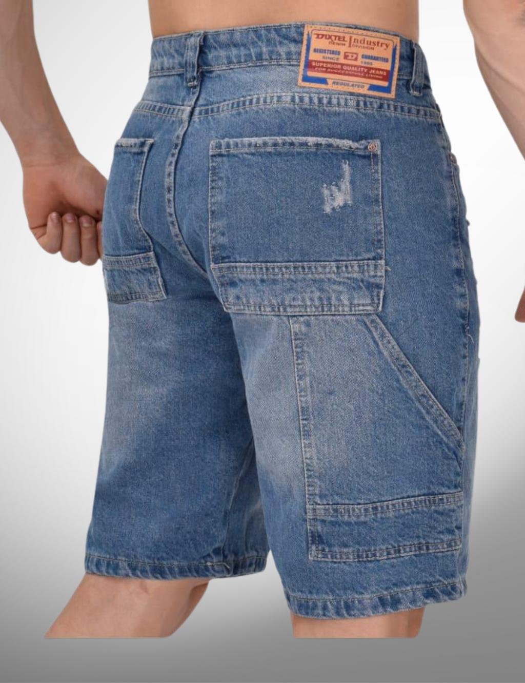Bermuda jeans - 7043-1
