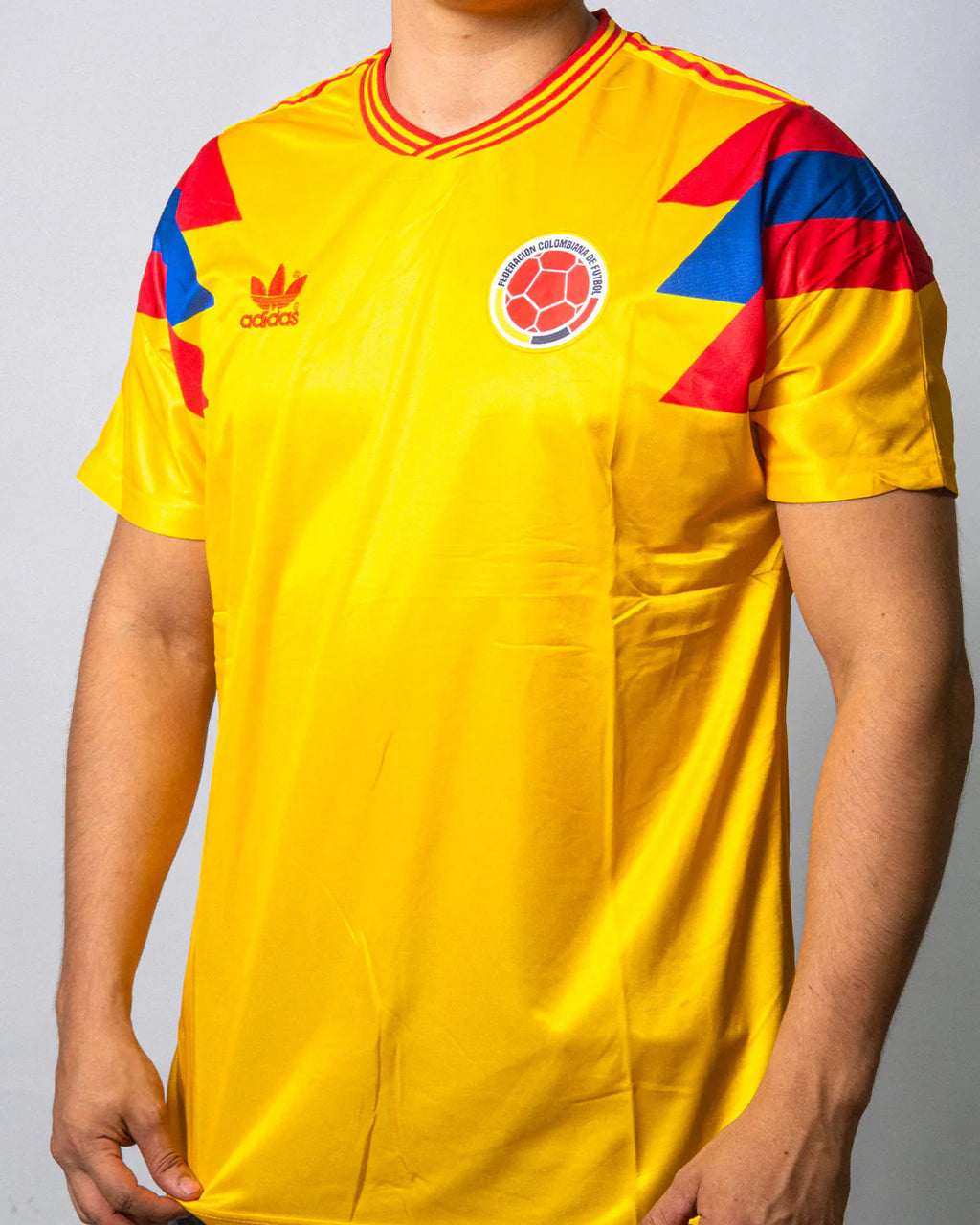 Camiseta selección colombia retro 90 - amarilla