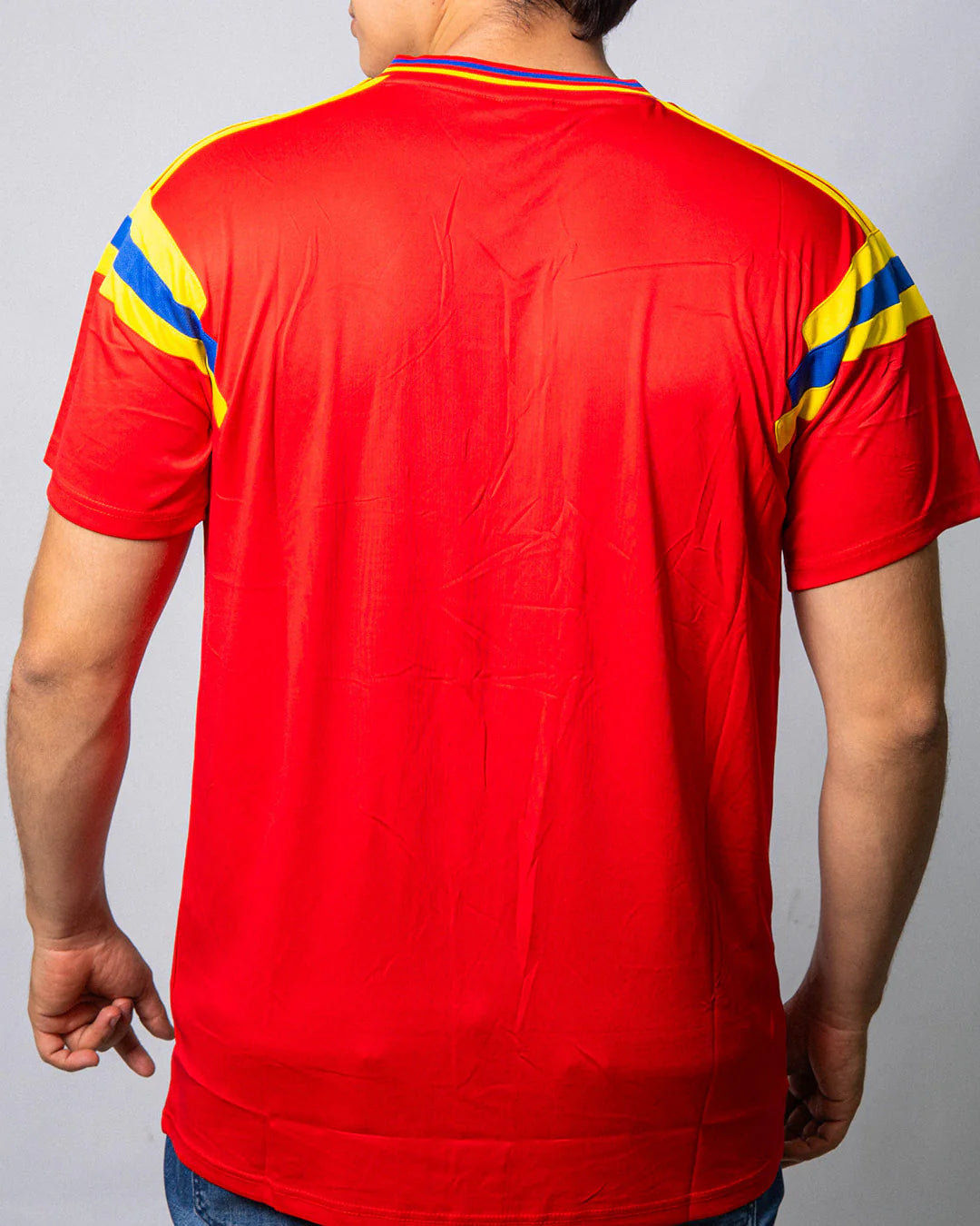 Camiseta selección Colombia retro 90 - roja
