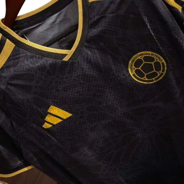 Camiseta selección Colombia version fan negra
