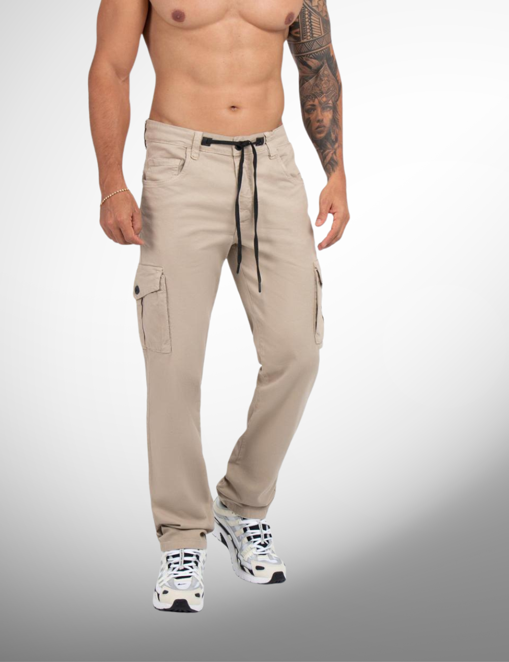 CARGO HOMBRES DRILL - BOTA RECTA (Copia)